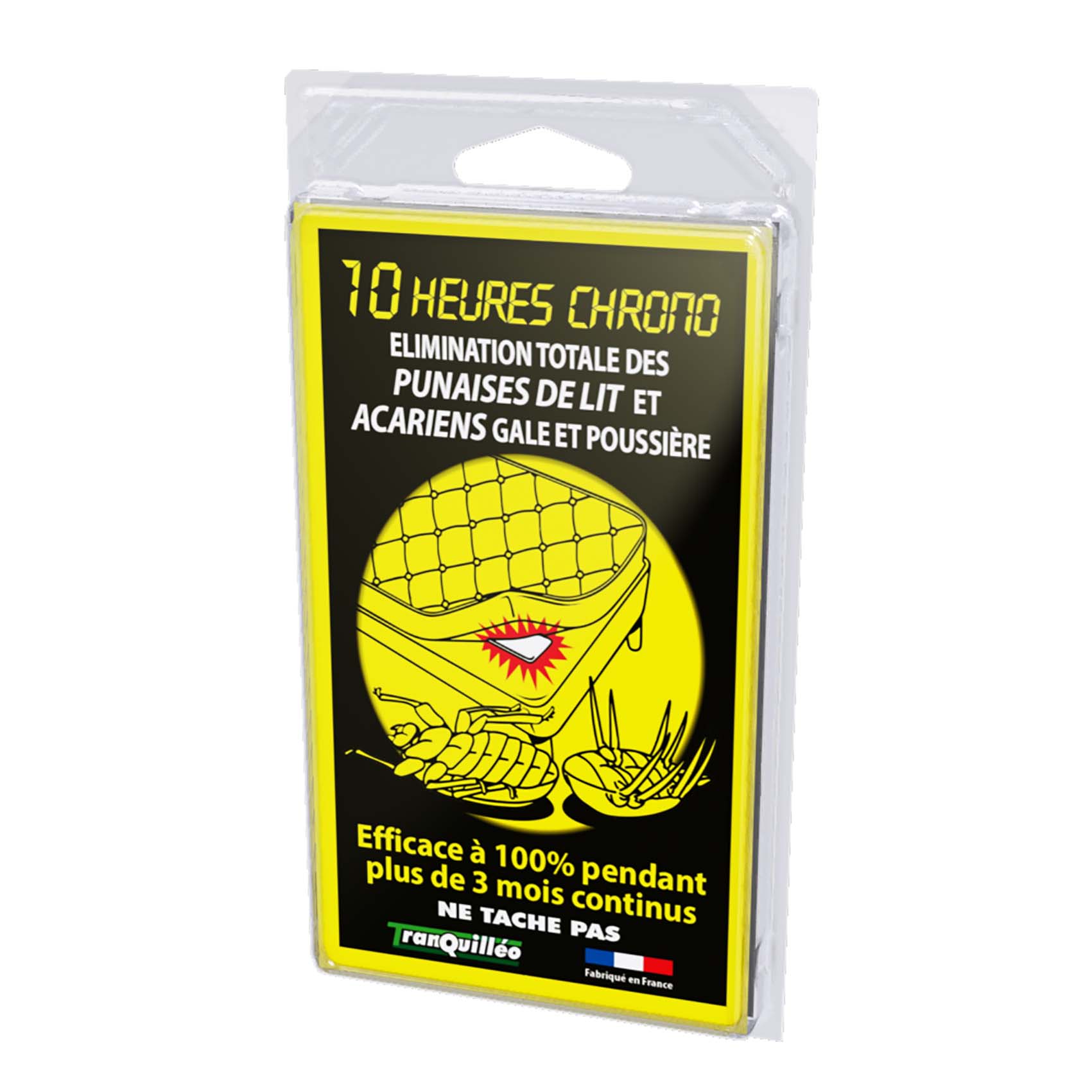 Plaquette 10 Heures Chrono